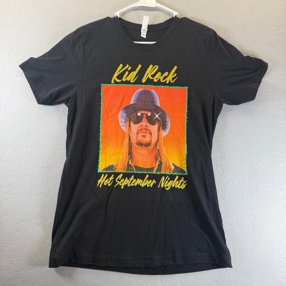 Kid Rock Hot September Nights 2019 Pine Knob Michigan Concert T-Shirt Mens M